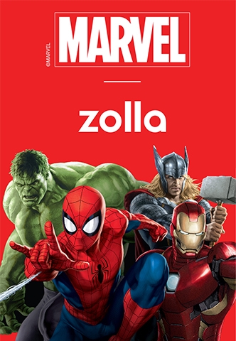 Новая коллекция ZollaхMARVEL